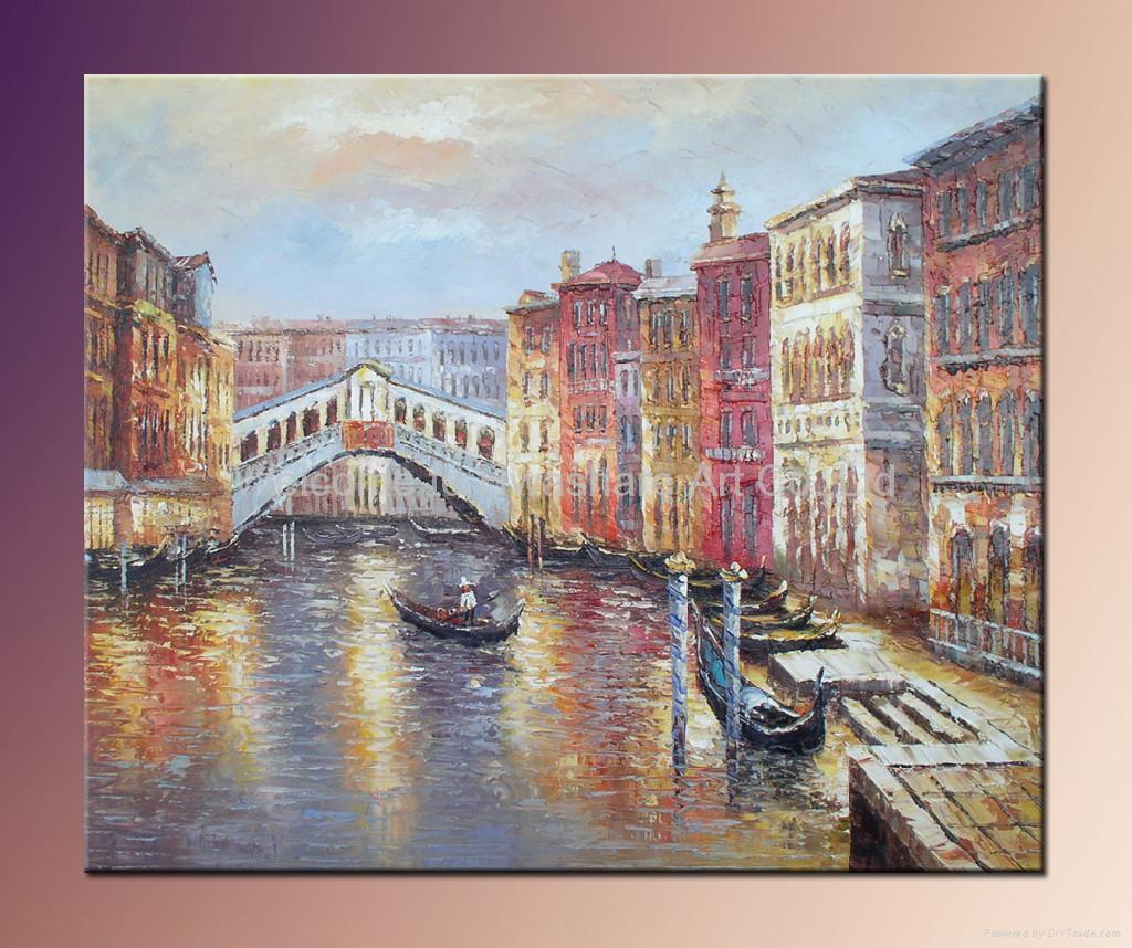 Oil Painting Streetscape Oil Painting Streetscape