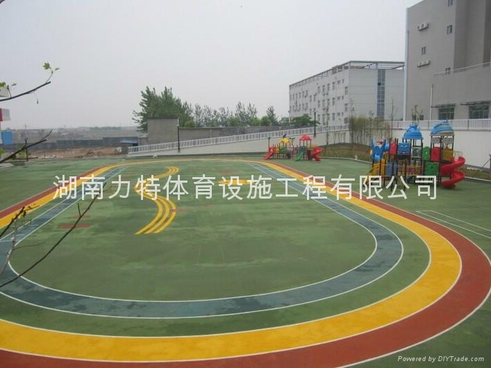 幼儿园彩色弹性塑胶地面专用EPDM (中国 广东