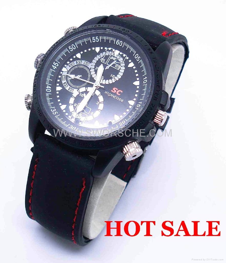 Spy Watch Camera with 640x480 and Motion Detection/Audio Recording for Option Spy Watch Camera with 640x480 and Motion Detection/Audio Recording for Option
