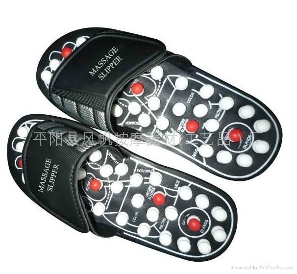 康王旋转按摩拖鞋\/保健按摩鞋\/脚底按摩器\/穴位