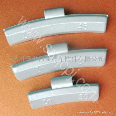 锌质卡钩式平衡块002 - 5g-60g - 盛美 (中国 河