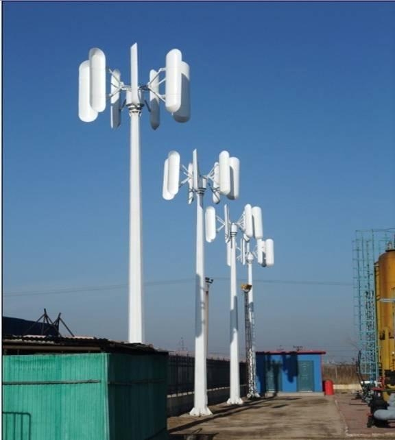 Vertical Axis Wind Turbine(Generator)3KW/50RPM - QM-VAWT-3.0KW - qm