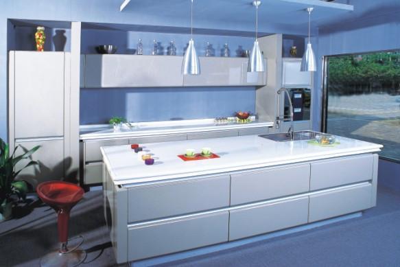Paint on MDF kitchen cabinet - APT-001 - Ared (China Manufacturer ...