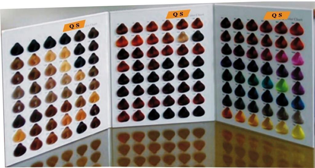 Hair Colors Palette