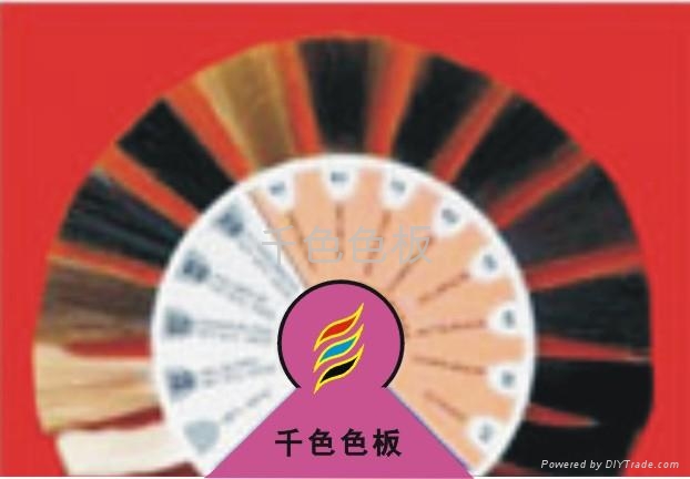 Hair dye color palette - KK - Thousands of color swatches (China 