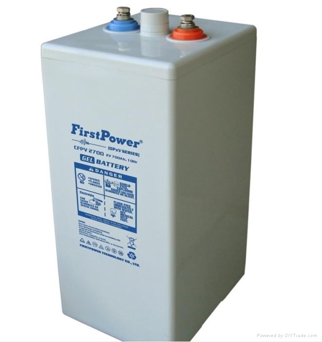 胶体蓄电池 - opzv 2v700ah - firstpower (中国 生