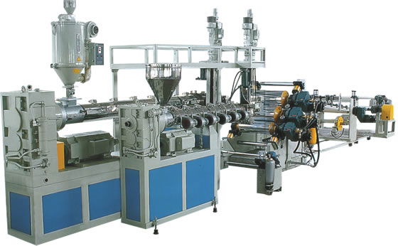 PET PP sheet extrusion line