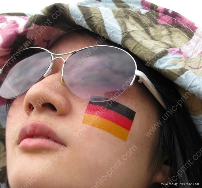 Flag Temporary Tattoo of FIFA World Cup 2010 Flag Temporary Tattoo of FIFA World Cup 2010
