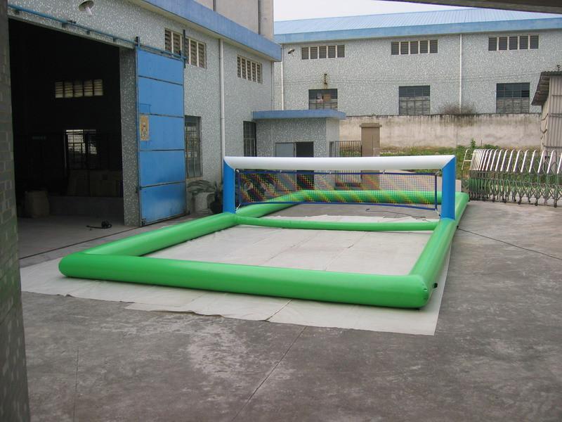 volleyball court. inflatable volleyball court