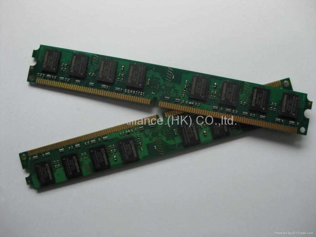 二代台式机内存条 - DDR2 MEMORY RAM - 金