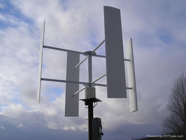 DIY Vertical Wind Turbine Generator