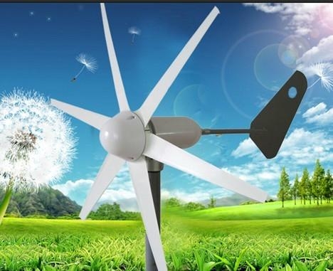 风光互补路灯专用小型风力发电机 - 300W - 嘉