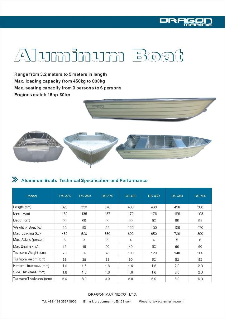 Sell Aluminum Boats - 320-500 - Dragon Boats (China ...