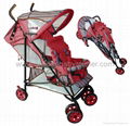 Double stroller jogging tandem