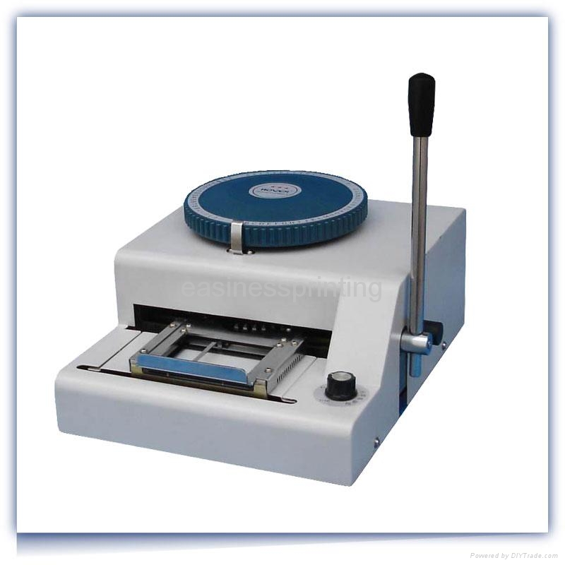 Russian PVC card embosser Russian PVC card embosser