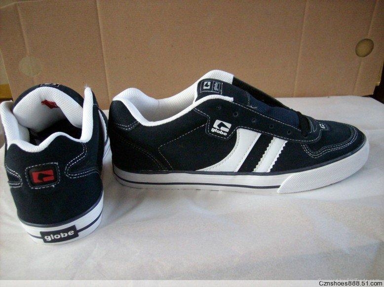 Globe Skate Shoes TILT WHITE/BLACK/RED TPR Size 10.5
