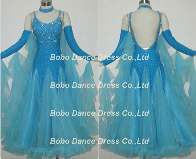 Blue Ballroom Dresses