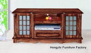 Antique Style Wooden Cabinet 1501# Design TV Cabinet - China -