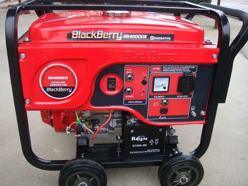 汽油发电机组 - BB4000EW - BLACKBERRY (