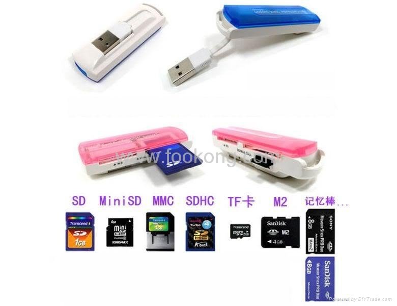 SAll In One Memory Card Reader For SD MiniS
