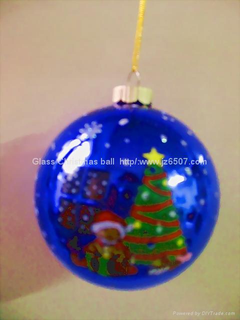 Glass Christmas ball（Posts pictures） 1