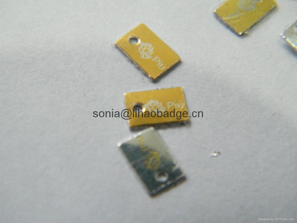 定做金属标签,首饰标签 - LH4025 - 利豪 (中国