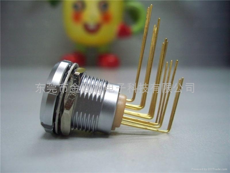 直接PCB板焊接航空插座 - ECG.2B.314.CLV