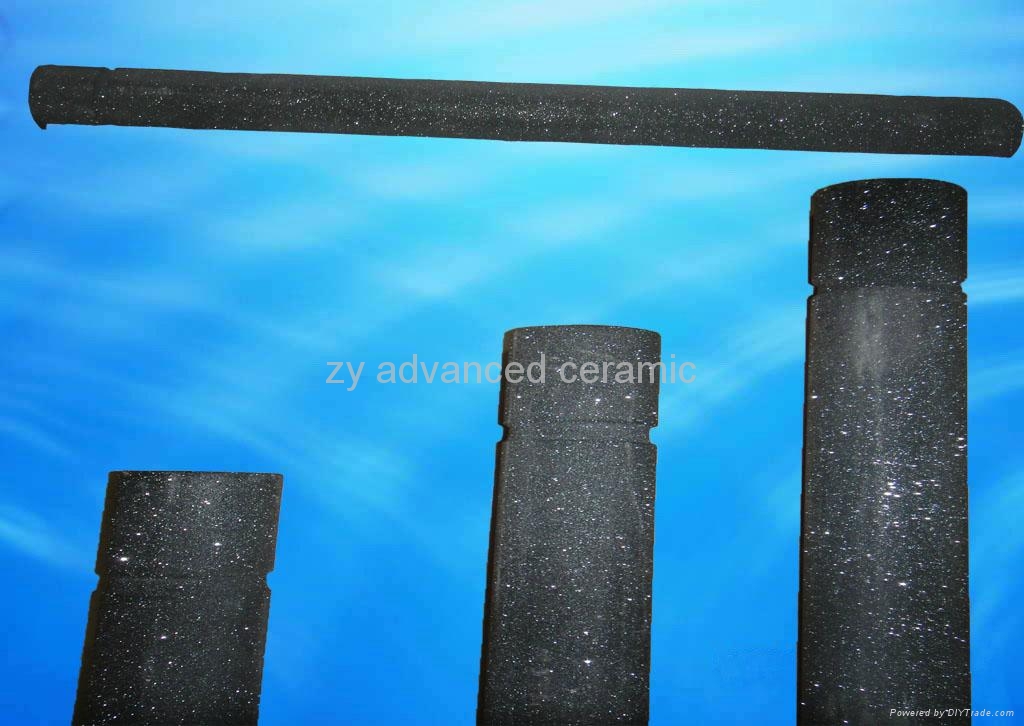 重结晶碳化硅热电偶保护管用于窑炉气氛中 - z