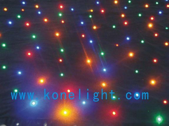 LED star curtain wedding decoration backdrop cloth