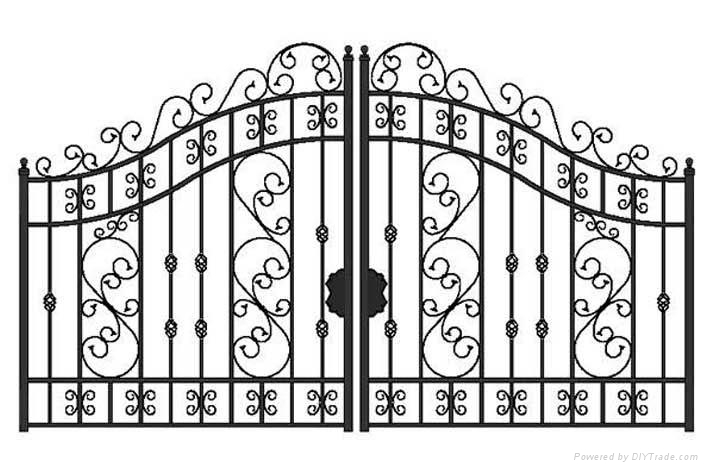 clip art wrought iron gates - photo #27