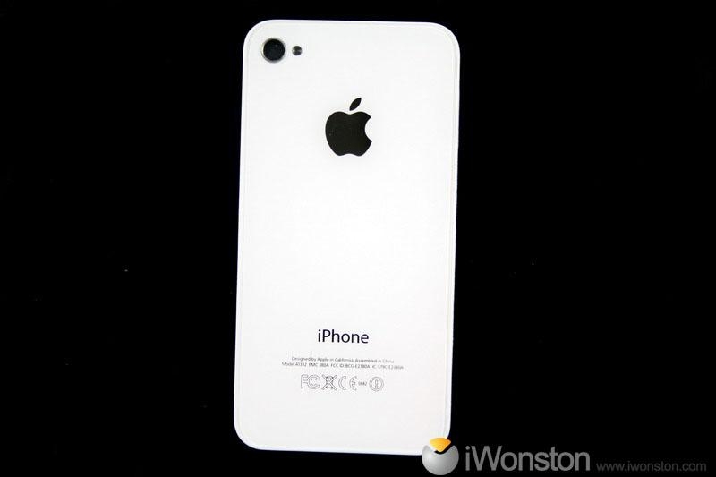 For iPhone 4 4G White Back iphone 4 back glass replacement. For iPhone 4 4G White Back