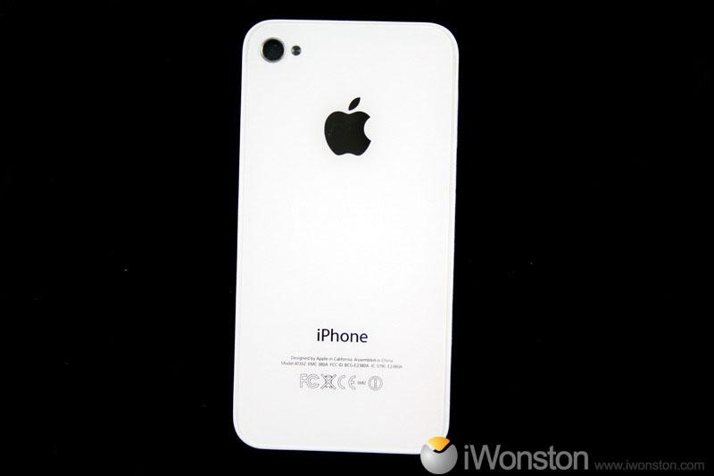 iphone 4 back housing. For iPhone 4 4G White Back