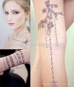 Temporary Tattoos on Fashion Temporary Body Tattoo Sticker   Wm   Wemei  China Manufacturer