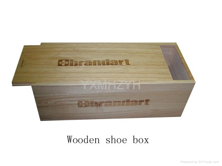 Wooden Shoe Box