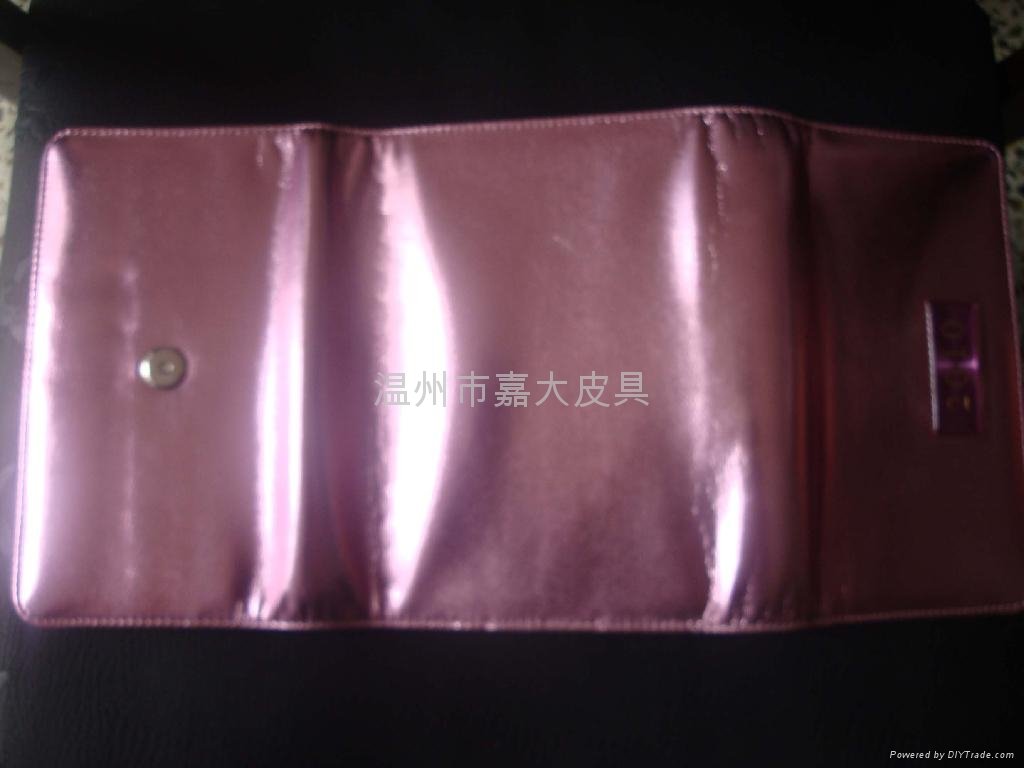 粉红色时尚六孔活页PU笔记本 - JDbook-001 -