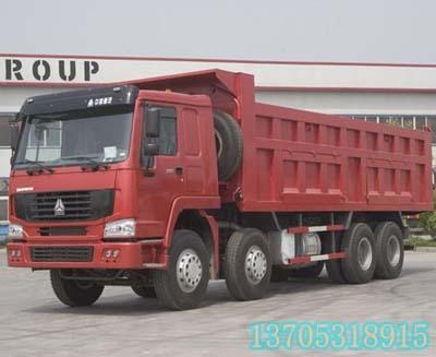 sinotruk howo dump truk 8X4 3