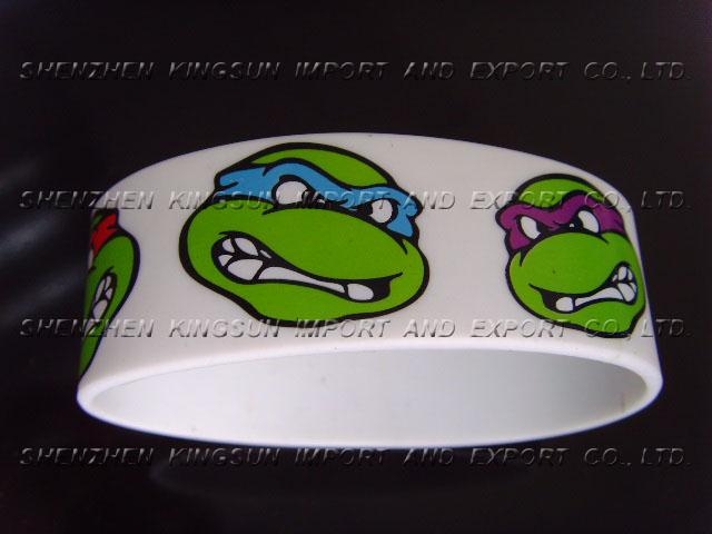 Wide Rubber Bracelets