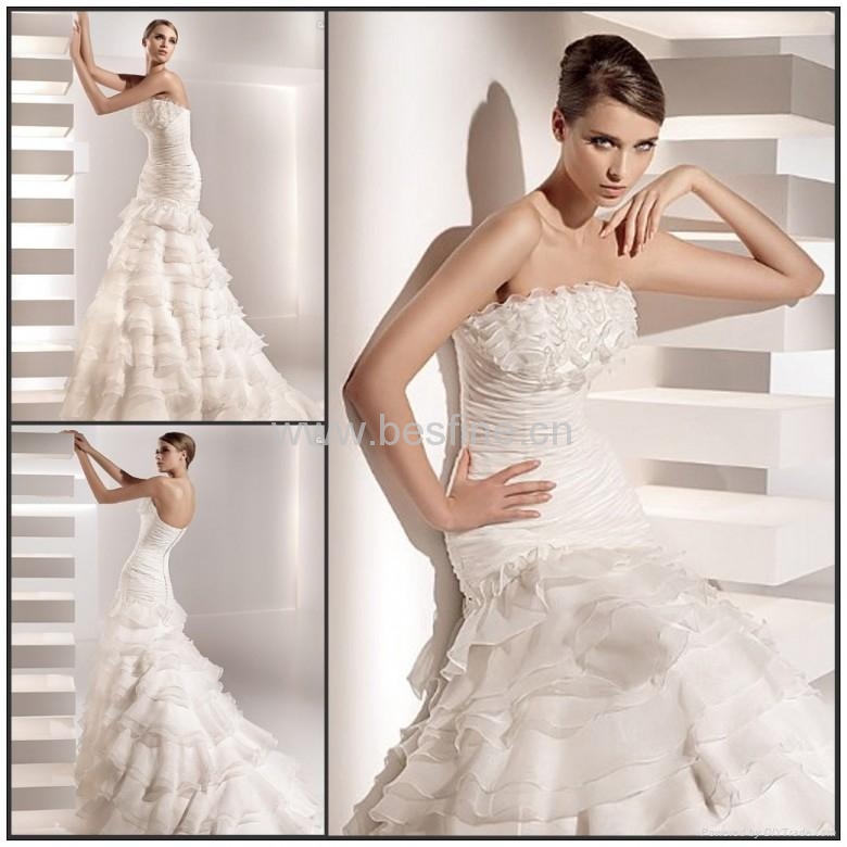 2011 new fashion styles wedding dresses wd8901