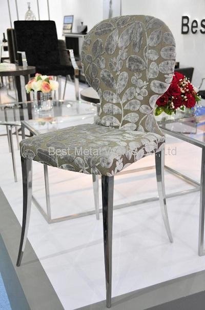 Fabric Dining Room Chairs on Modern Fabric Dining Chair From Shanghai Factory   Bm30   Best Metal