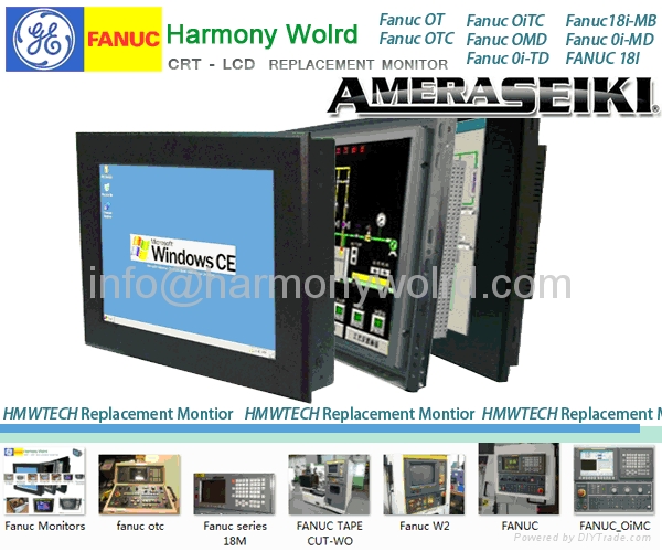HMWTECH Montior For Amera Seiki TC-2L TC-4L TC-5XL TC-6XL TC-10 TC-20 CNC Lathes HMWTECH Montior For Amera Seiki TC-2L TC-4L TC-5XL TC-6XL TC-10 TC-20 CNC Lathes