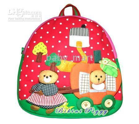 Children's backpacks baby Kids Handmade Backpack Schoolbag school bags ...