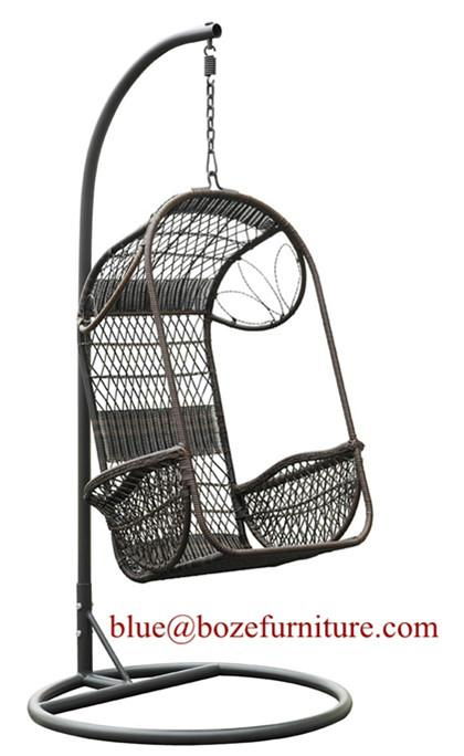 Garden Rattan Furniture Hammock Wicker Swing Chair (BZ-W004 ...