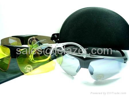 military shooting  glasses