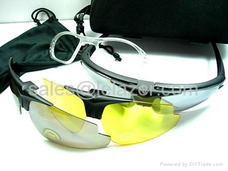 military shooting  glasses