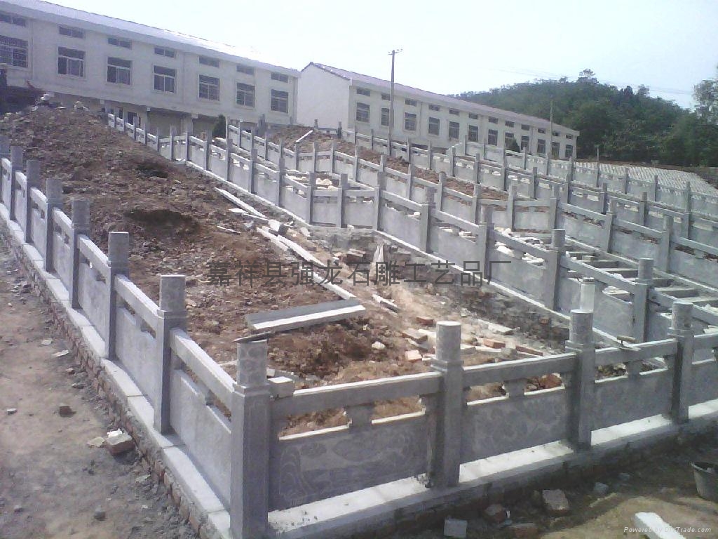青石栏杆 150*150*900 强龙石雕(中国 山东省 生产商 其它装