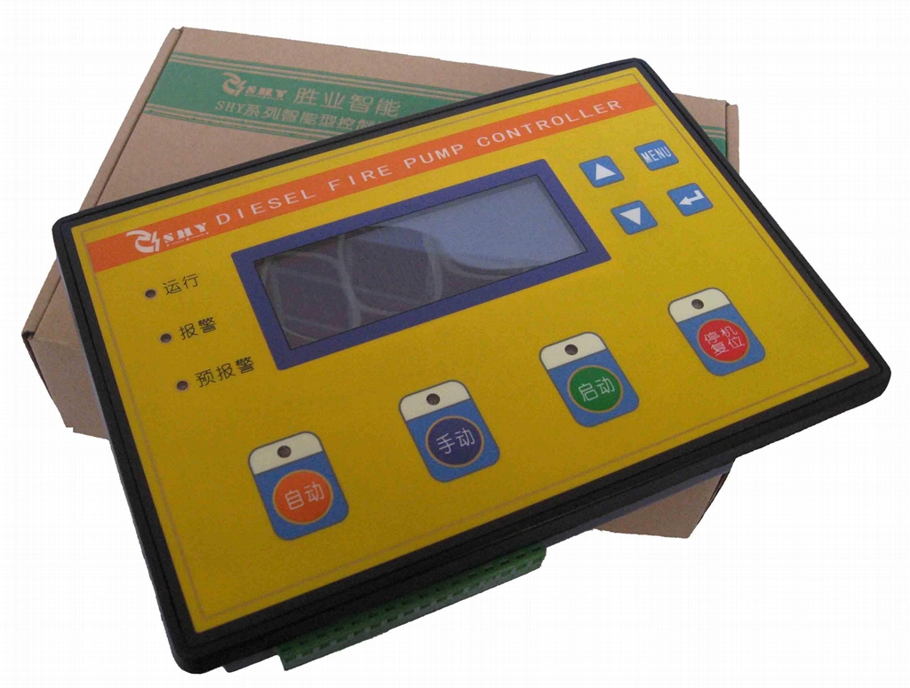 智能柴油机消防水泵XBC控制器 - SHYDFPC-X