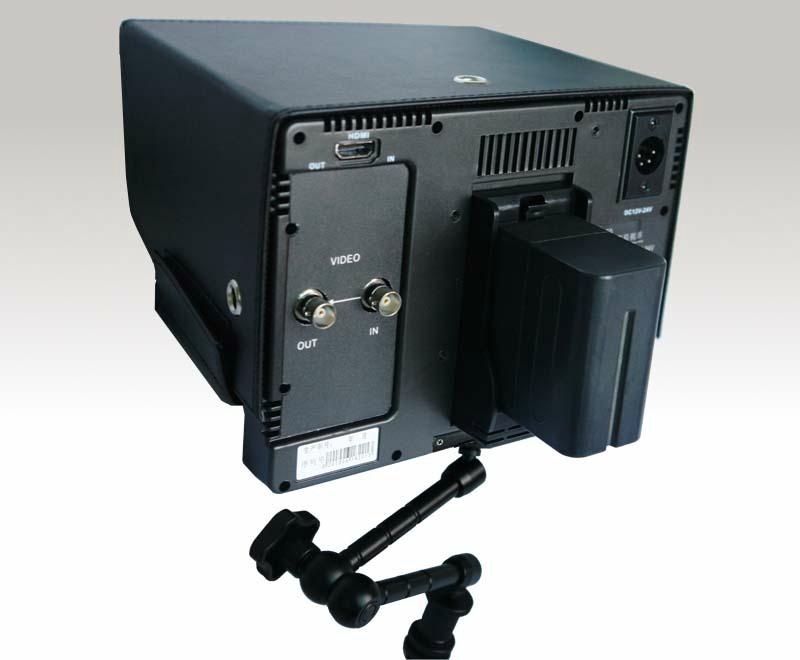 索尼松下jvc高清摄像机辅助监视器7寸