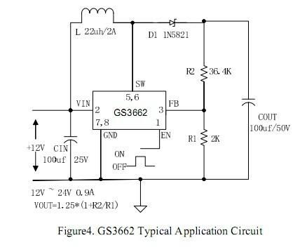 5v升12v电路图GS3662 (中国 广东省 服务或其