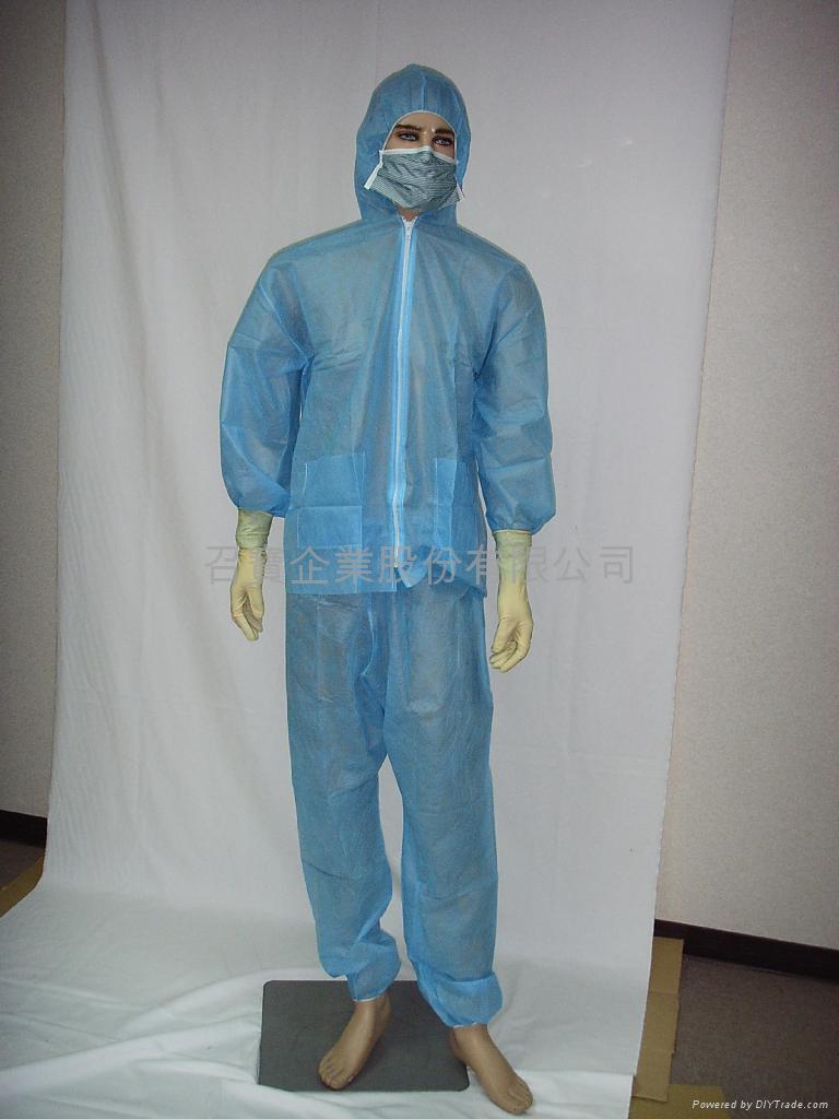 两截式防护衣(斗篷帽)prc