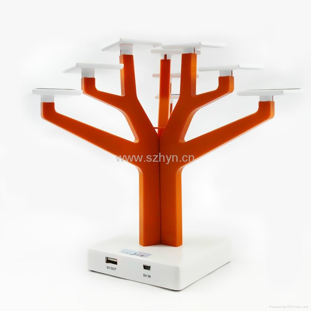  tree shape solar tree charger for iphone,cellphone and digital product